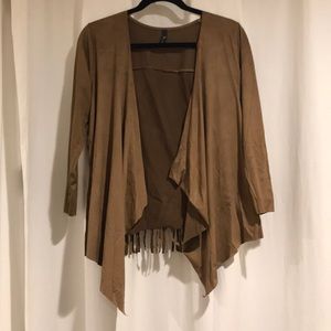 Fringe cardigan